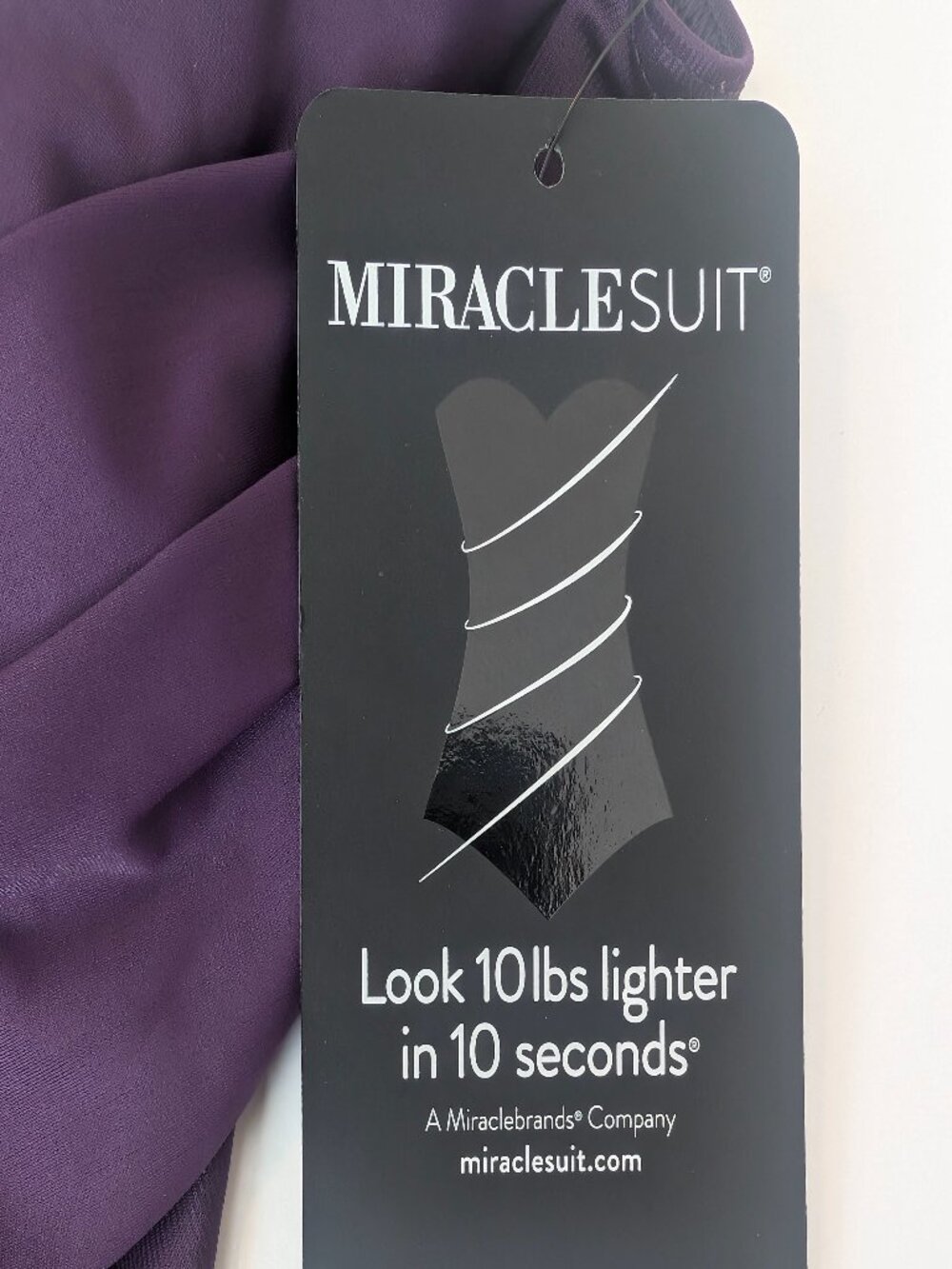 Miracle Suit new with tags purple - Picture 4 of 7